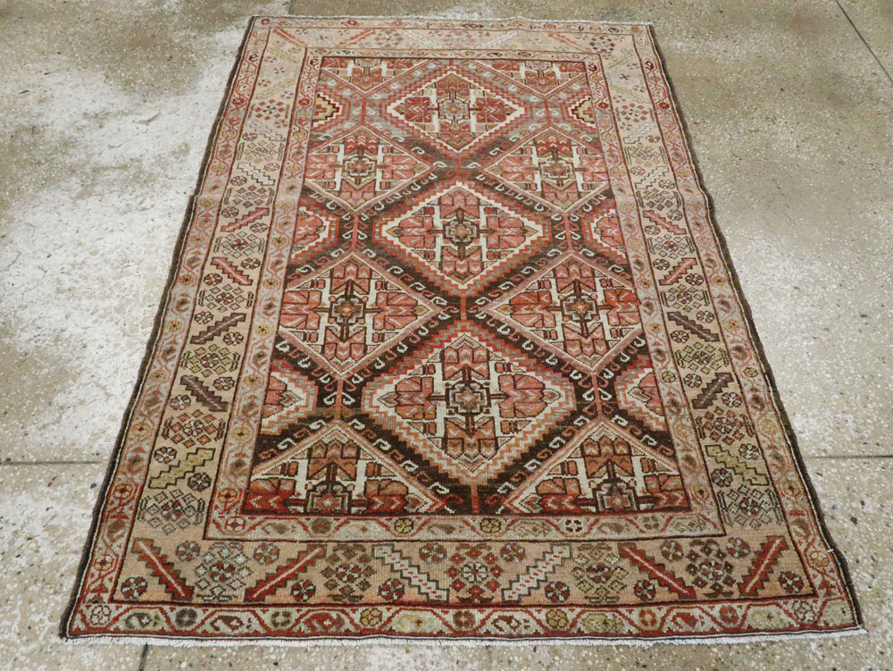 Vintage Persian Malayer Rug, No.22952 - Gsblank