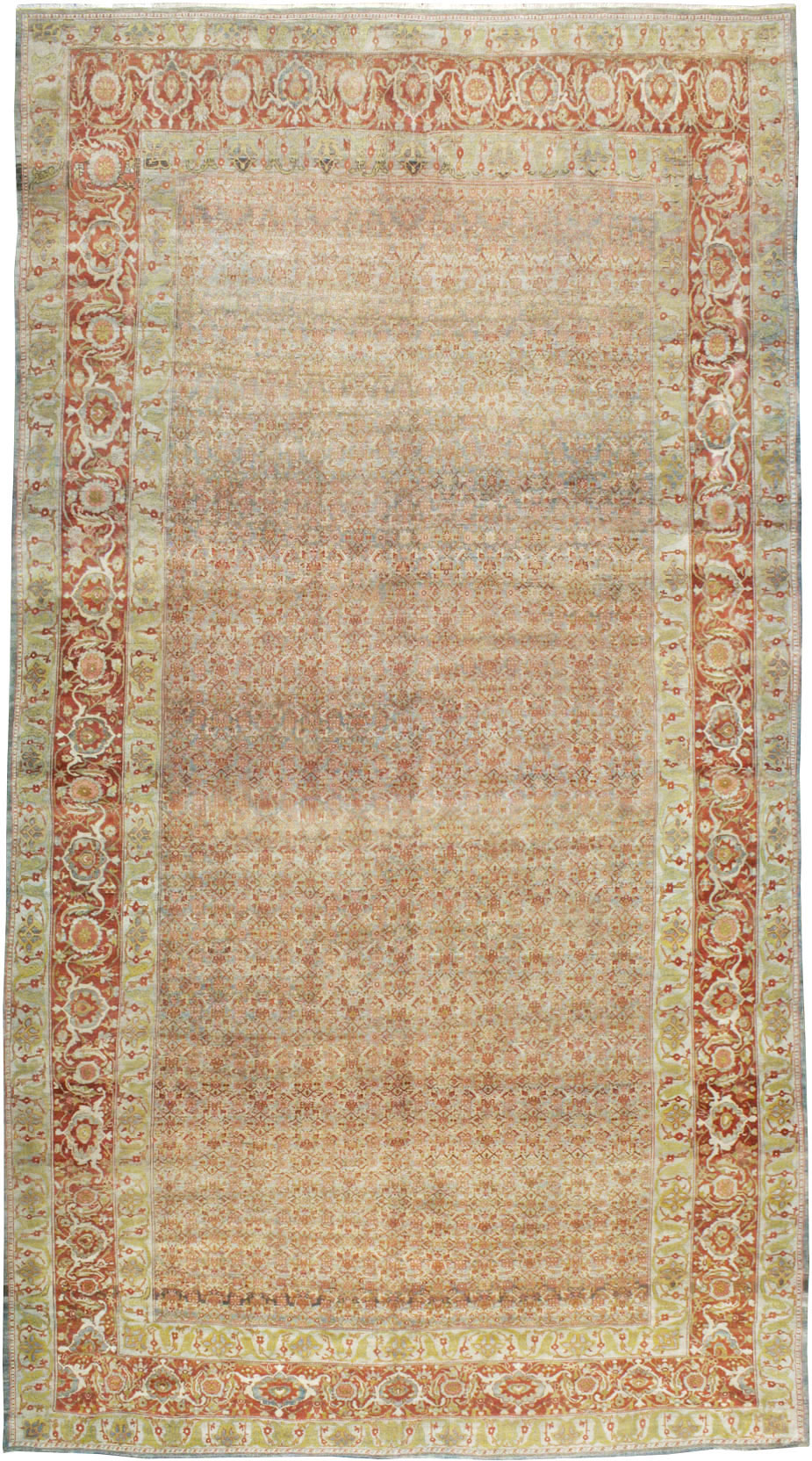Antique Persian Bidjar Carpet, No.22953 - Gsblank