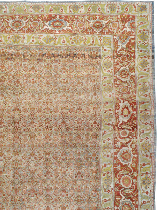 Antique Persian Bidjar Carpet, No.22953 - Gsblank