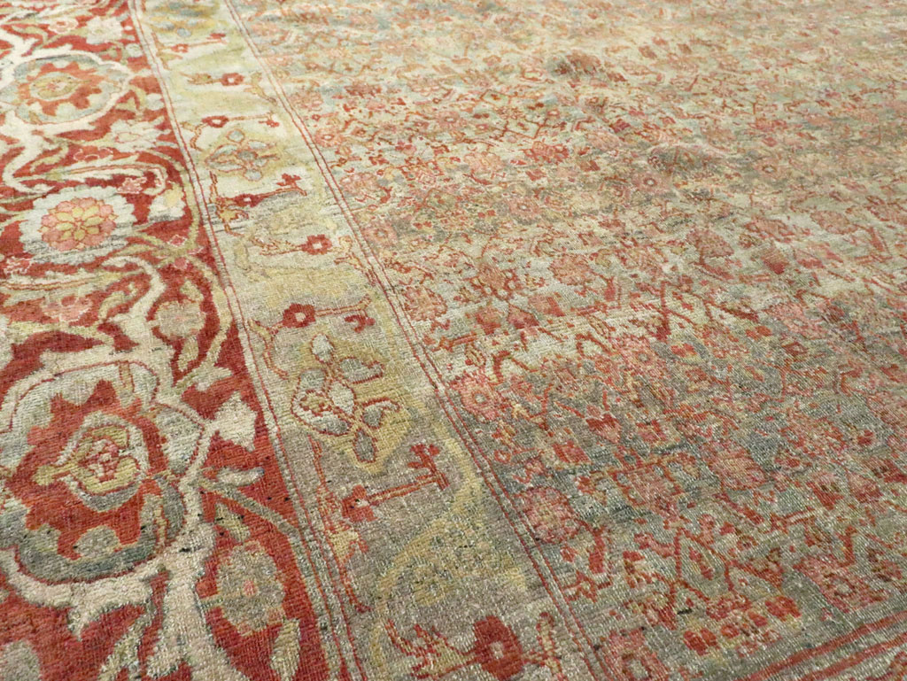 Antique Persian Bidjar Carpet, No.22953 - Gsblank