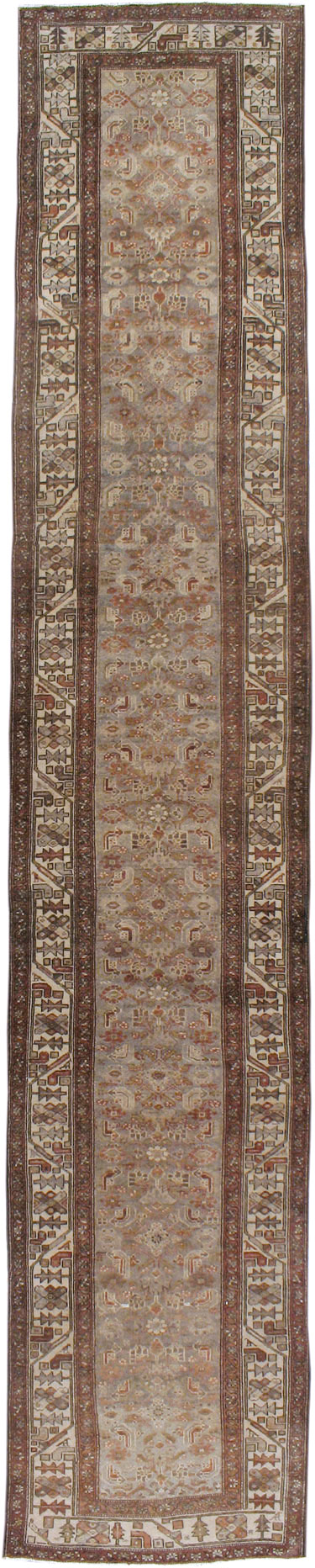 Vintage Persian Malayer Runner, No.22956 - Gsblank