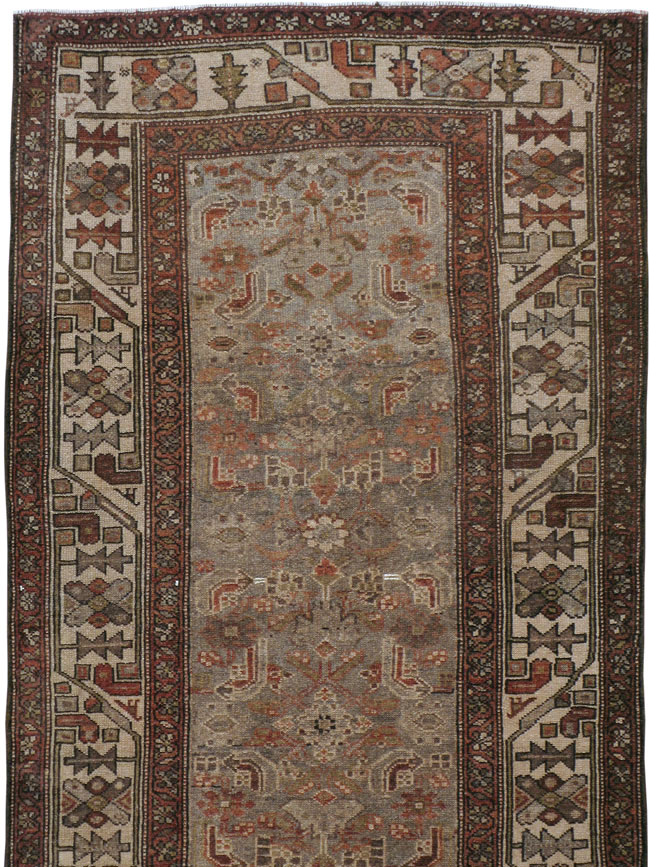 Vintage Persian Malayer Runner, No.22956 - Gsblank