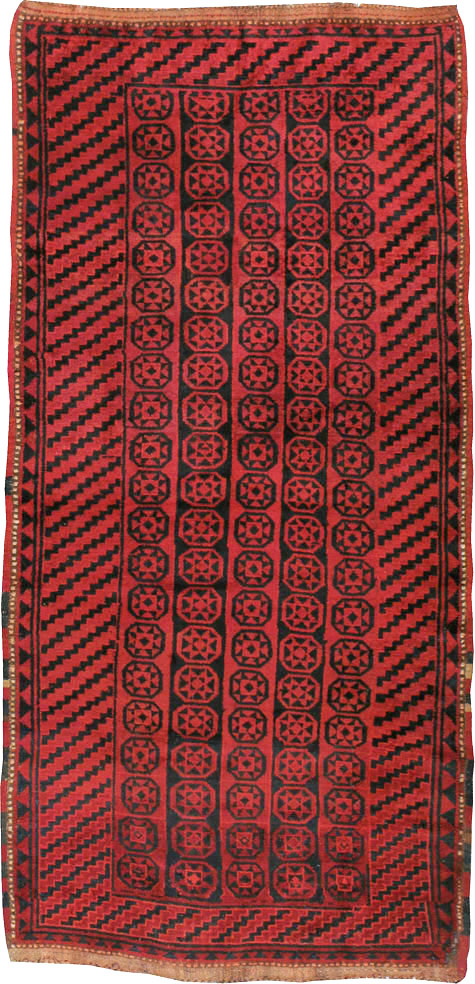 Antique East Turkestan Kirghiz Carpet, No.22958 - Gsblank