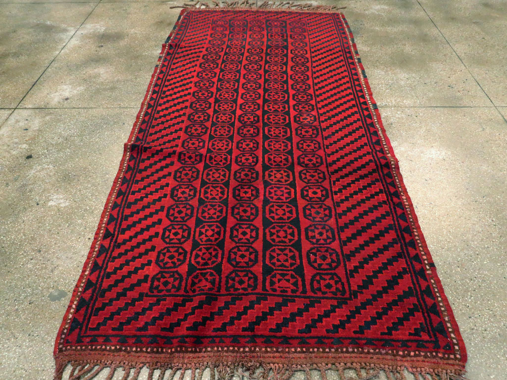 Antique East Turkestan Kirghiz Carpet, No.22958 - Gsblank