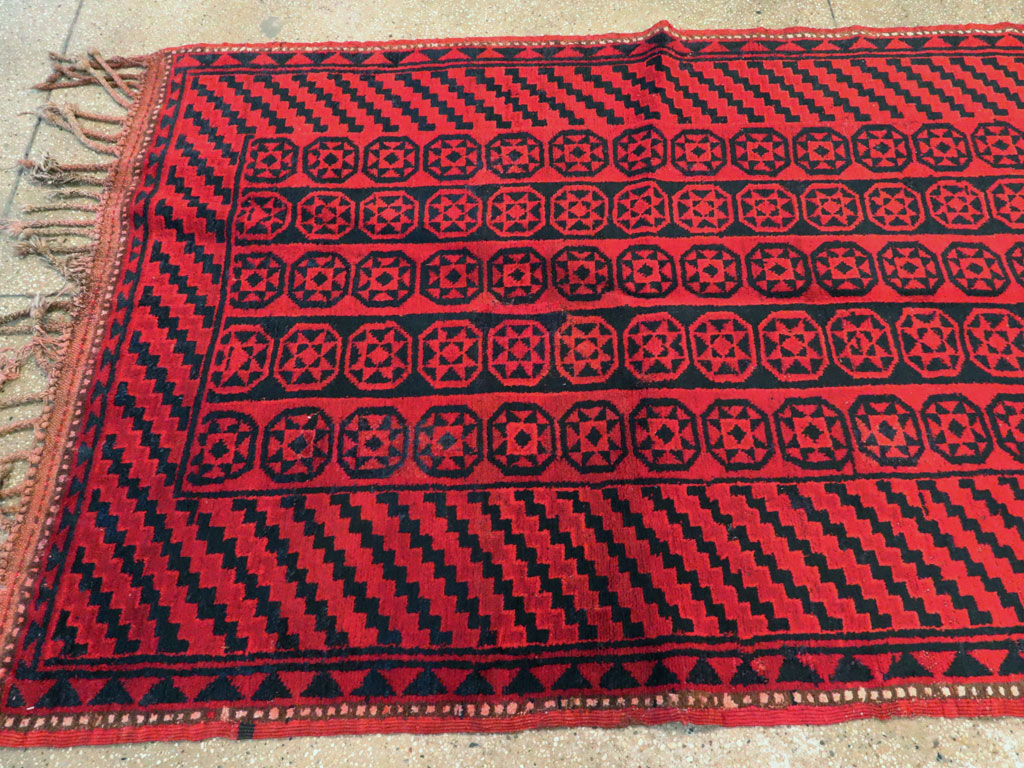 Antique East Turkestan Kirghiz Carpet, No.22958 - Gsblank