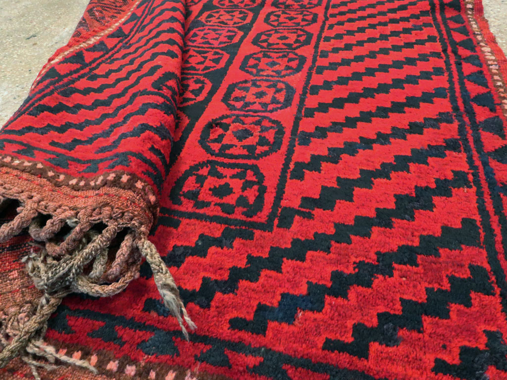 Antique East Turkestan Kirghiz Carpet, No.22958 - Gsblank