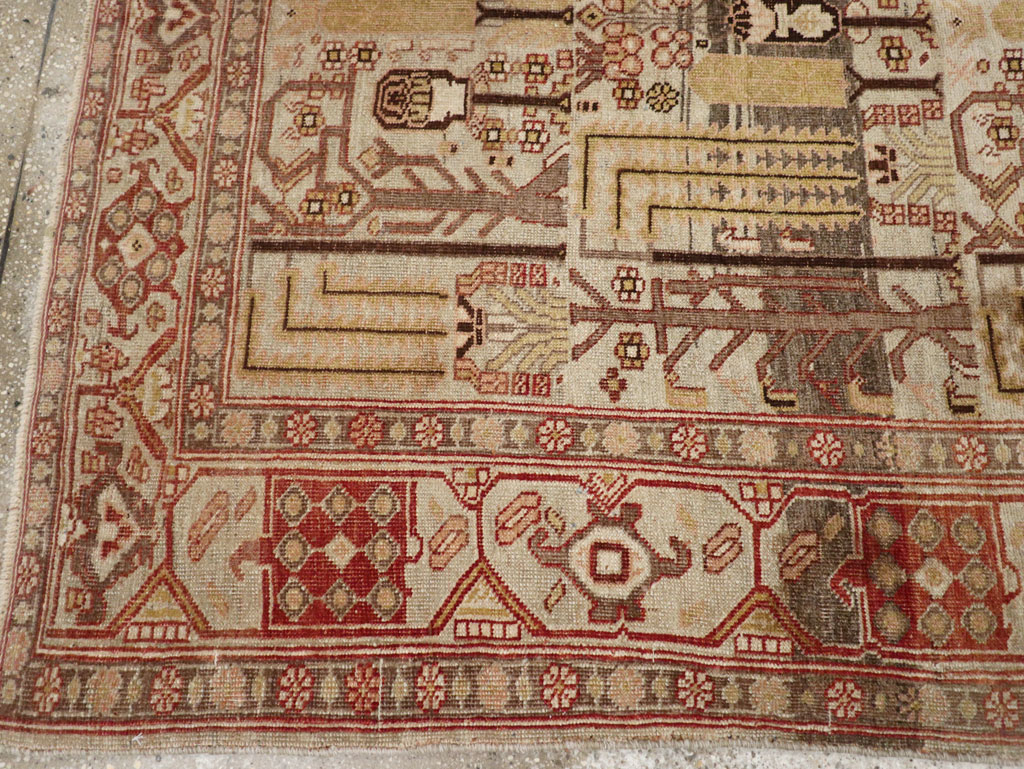 Antique Persian Bidjar Rug, No.22962 - Gsblank