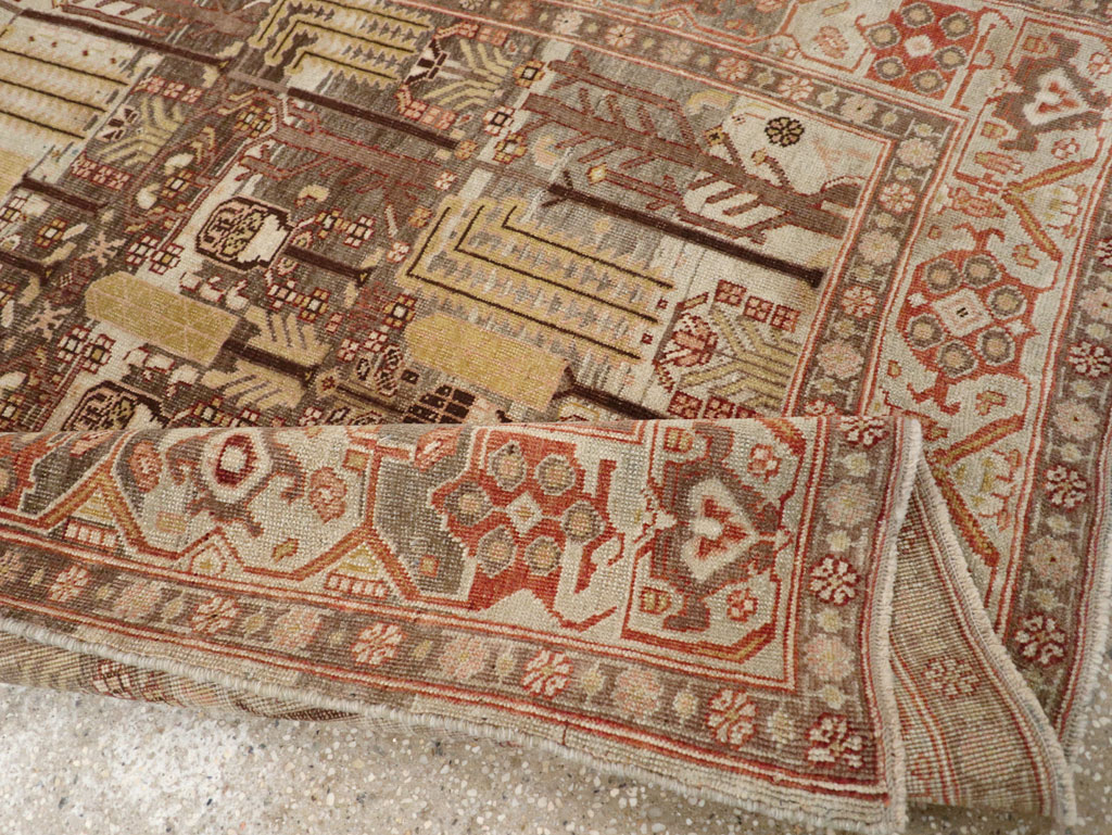 Antique Persian Bidjar Rug, No.22962 - Gsblank