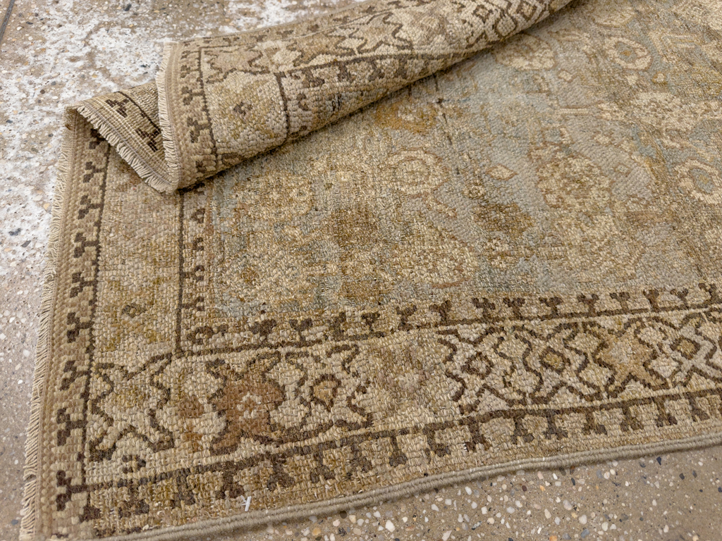 Antique Persian Bibikabad Throw Rug, No.22969 - Gsblank