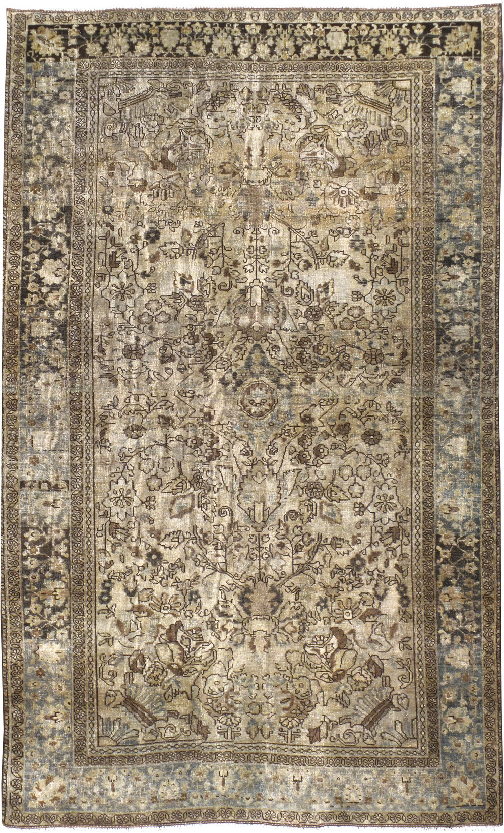 Antiuqe Persian Sarouk Fereghan Rug, No.22979 - Gsblank