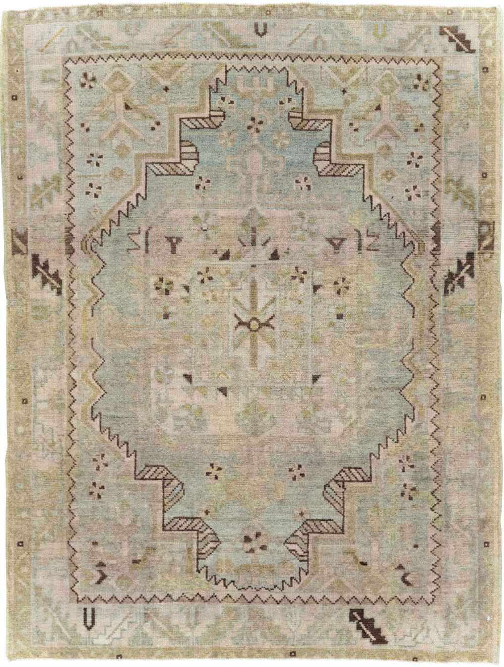 Vintage Persian Malayer Rug, No.22995 - Gsblank