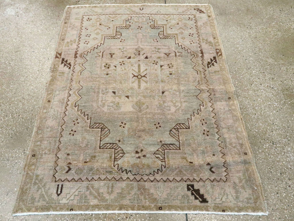 Vintage Persian Malayer Rug, No.22995 - Gsblank