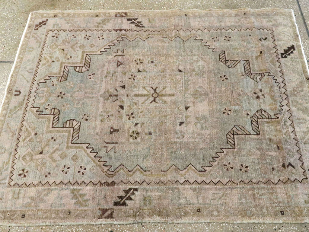 Vintage Persian Malayer Rug, No.22995 - Gsblank