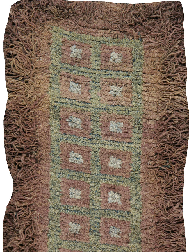 Antique Tibetan Wangden Runner, No.23009 - Gsblank