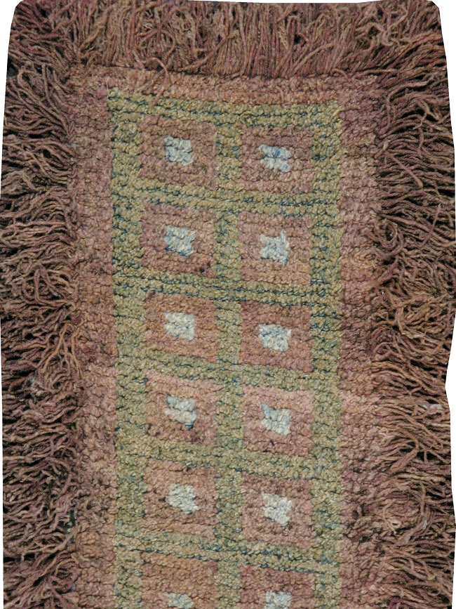 Antique Tibetan Wangden Runner, No.23009 - Gsblank