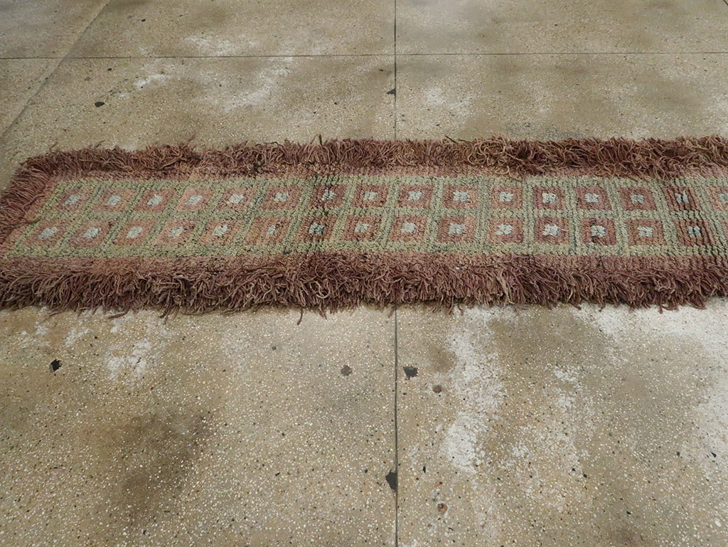 Antique Tibetan Wangden Runner, No.23009 - Gsblank