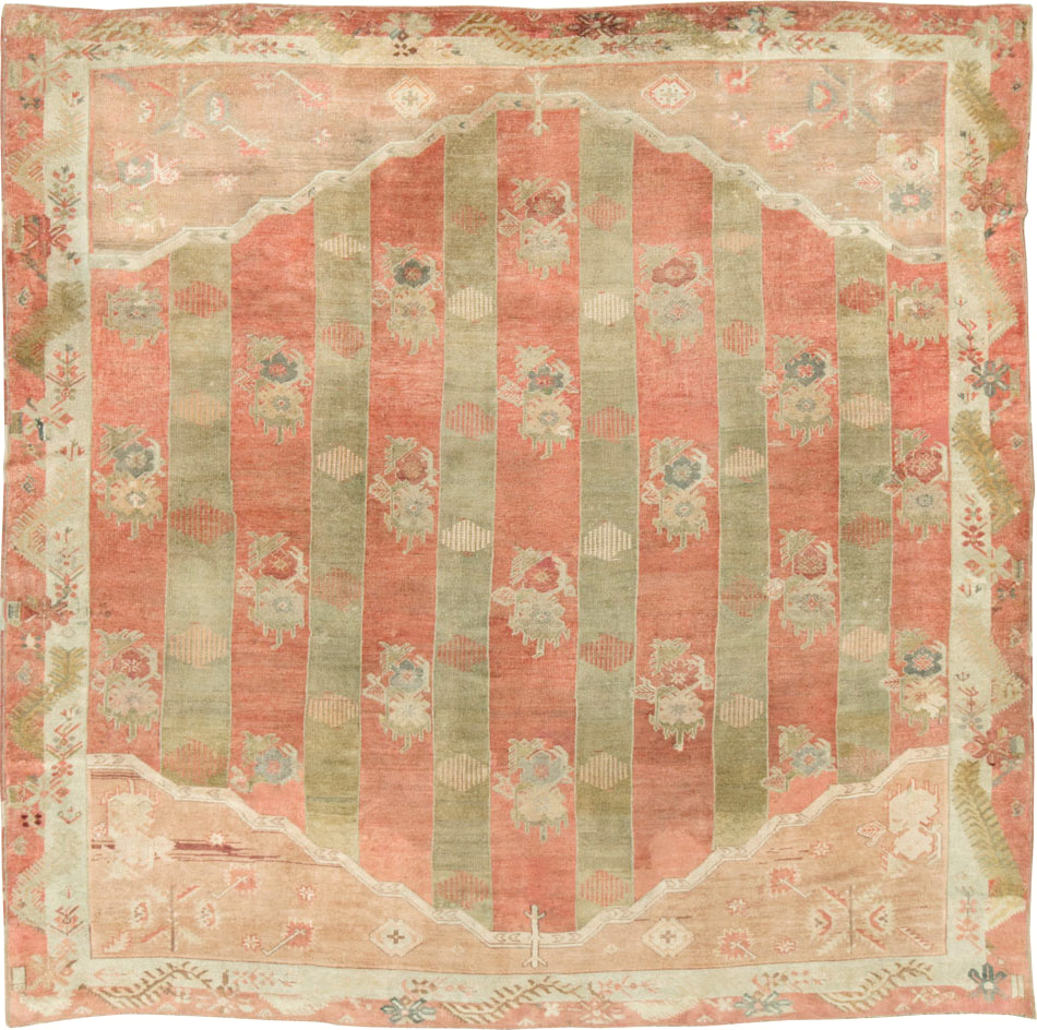 Vintage Turkish Oushak Large Room Size Carpet, No.23011 - Gsblank