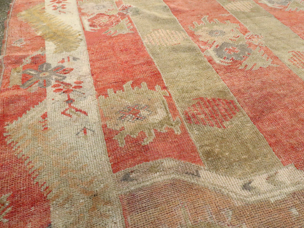 Vintage Turkish Oushak Large Room Size Carpet, No.23011 - Gsblank