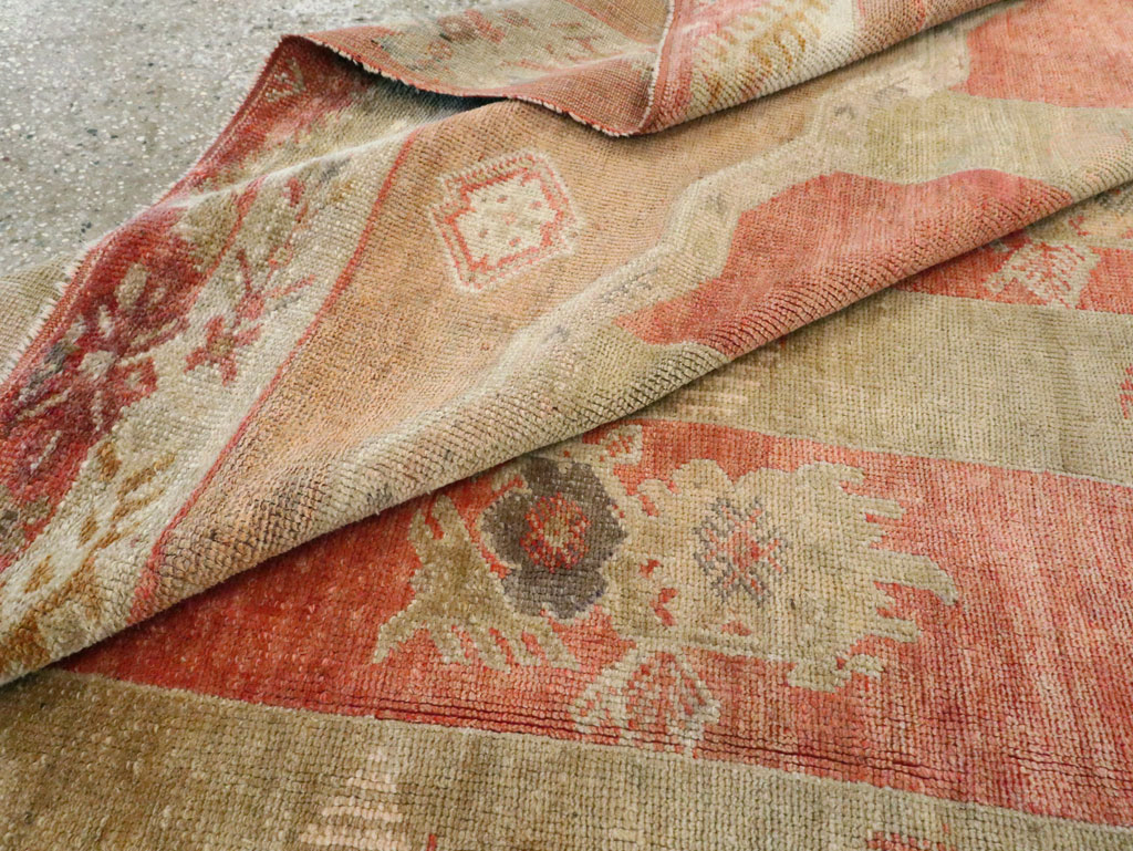 Vintage Turkish Oushak Large Room Size Carpet, No.23011 - Gsblank