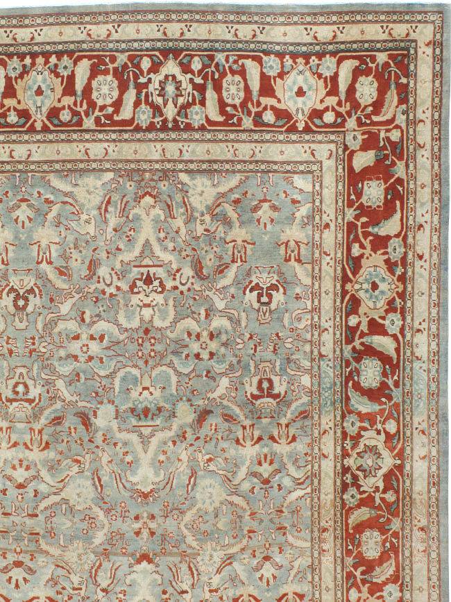 Antique Persian Tabriz Carpet, No.23014 - Gsblank