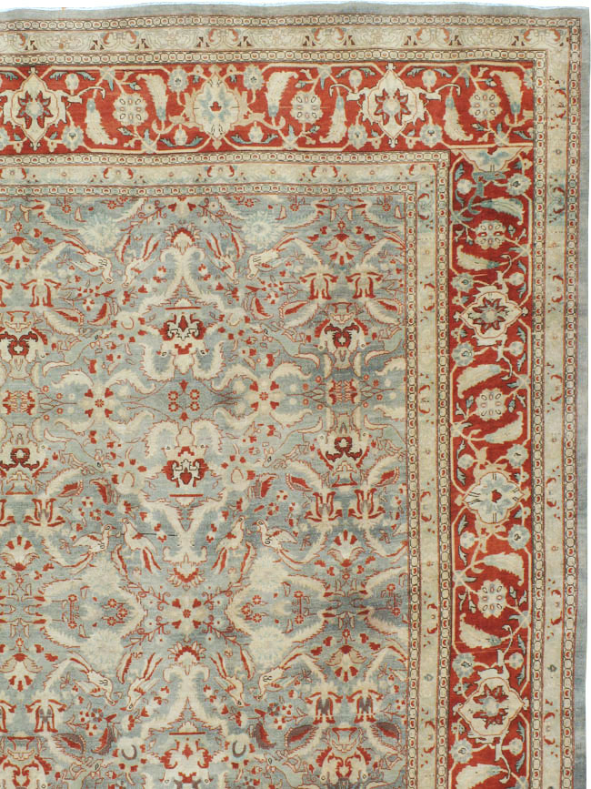 Antique Persian Tabriz Carpet, No.23014 - Gsblank