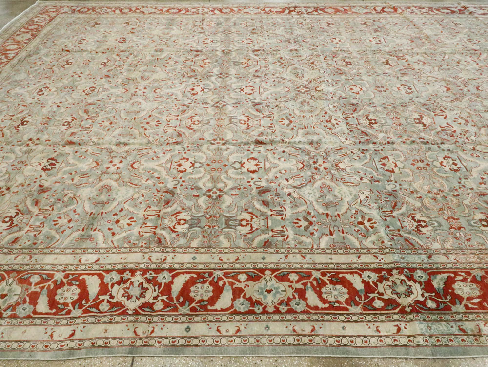 Antique Persian Tabriz Carpet, No.23014 - Gsblank