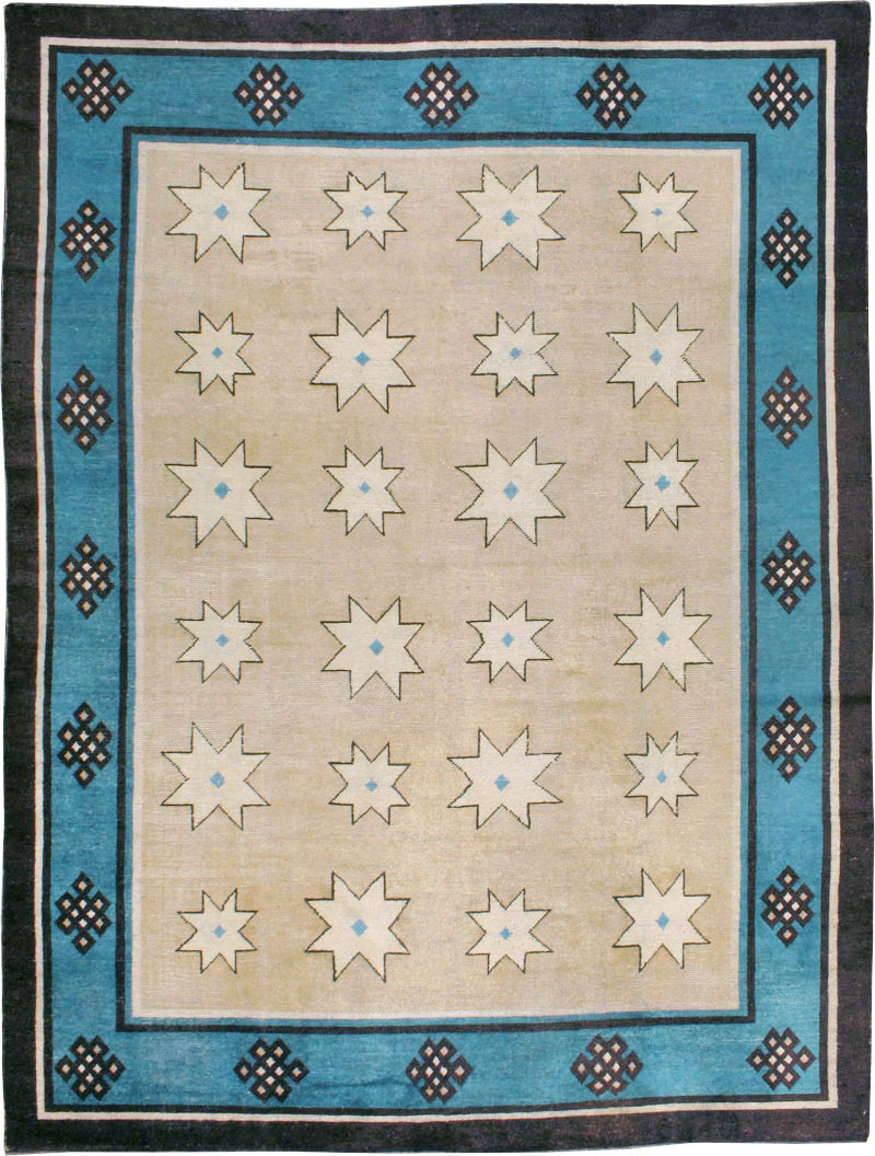 Antique Chinese Mongolian Carpet, No.23018 - Gsblank