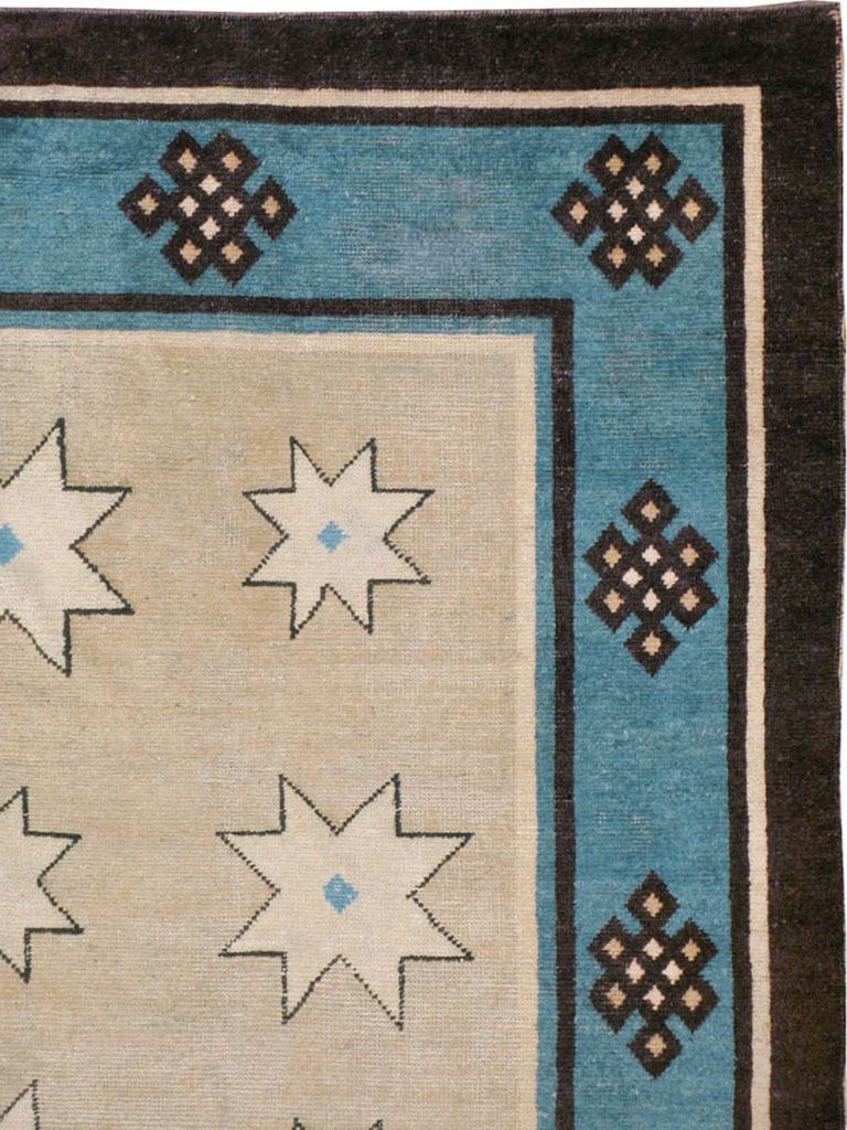 Antique Chinese Mongolian Carpet, No.23018 - Gsblank