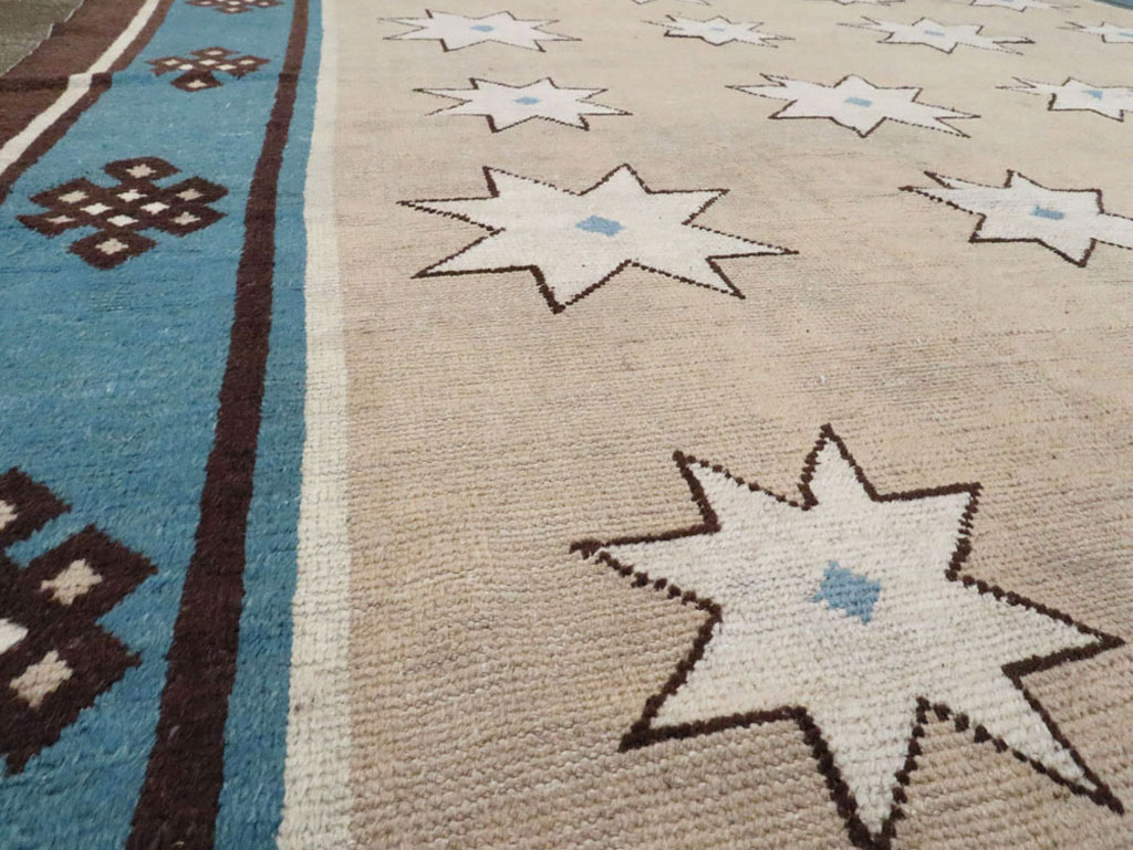 Antique Chinese Mongolian Carpet, No.23018 - Gsblank