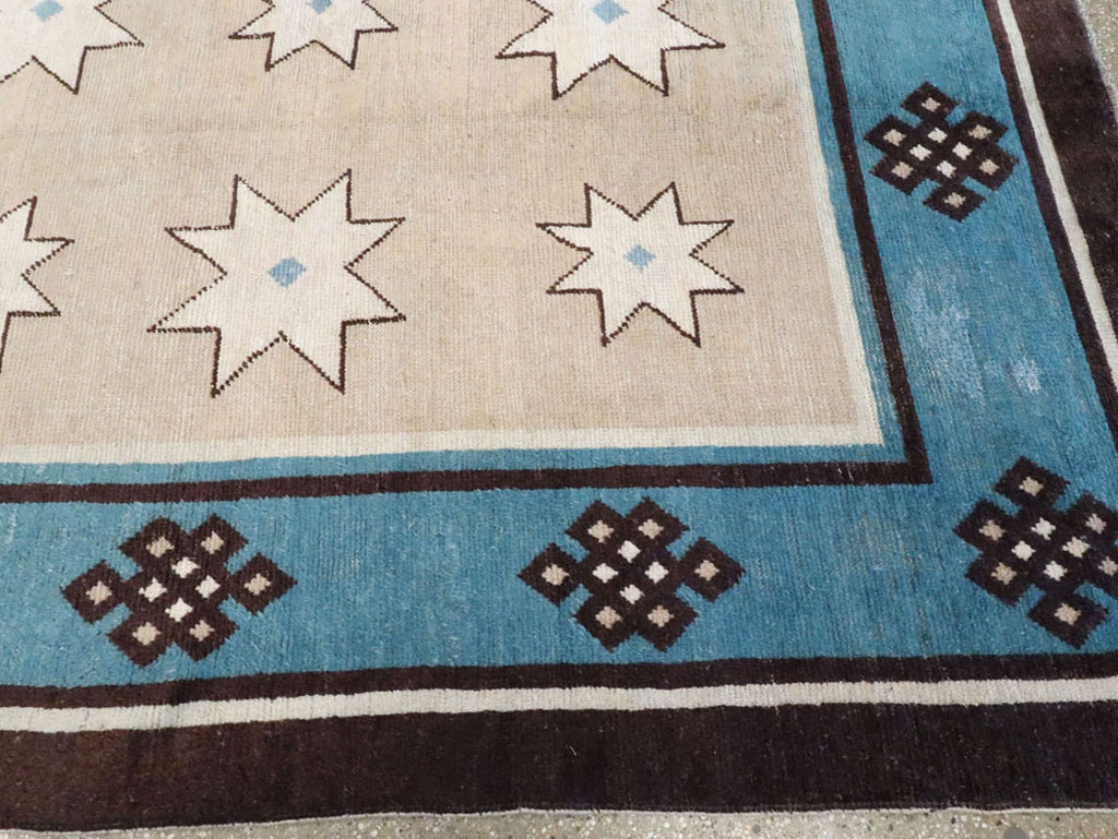 Antique Chinese Mongolian Carpet, No.23018 - Gsblank