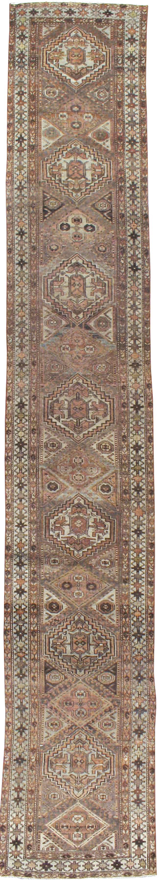 Vintage Persian Malayer Runner, No.23037 - Gsblank