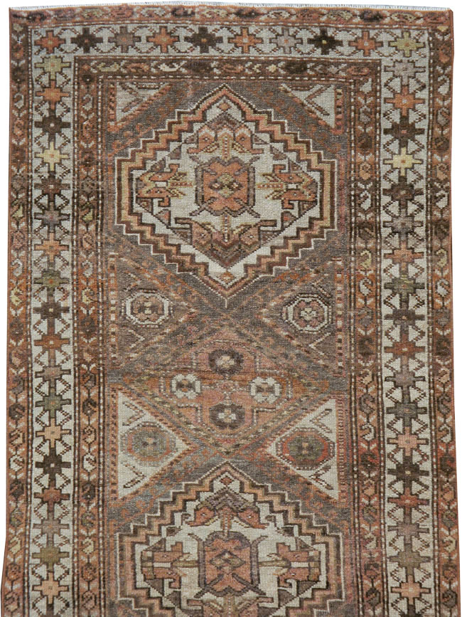 Vintage Persian Malayer Runner, No.23037 - Gsblank