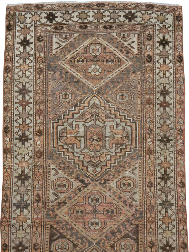 Vintage Persian Malayer Runner, No.23037 - Gsblank