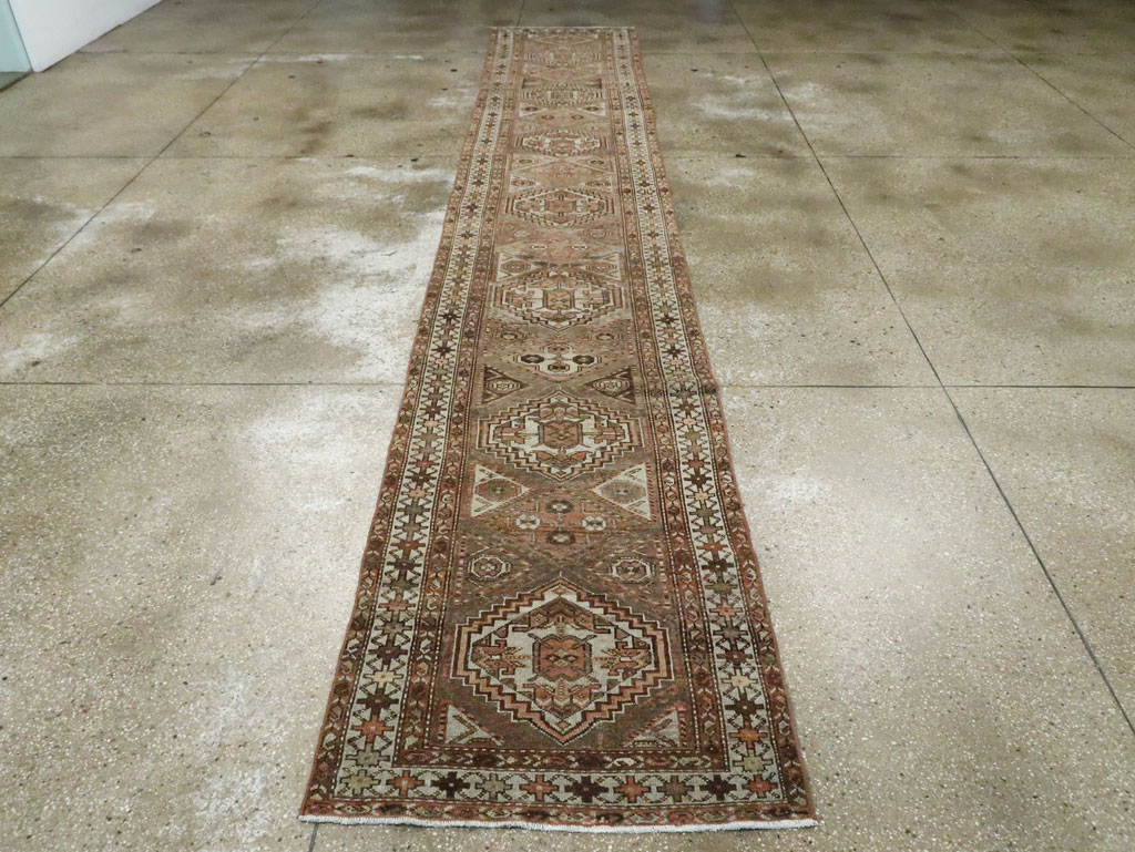Vintage Persian Malayer Runner, No.23037 - Gsblank