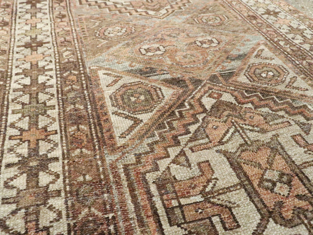Vintage Persian Malayer Runner, No.23037 - Gsblank