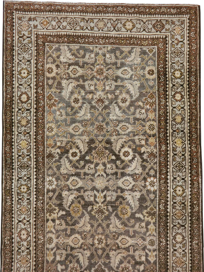 Antique Persian Bidjar Runner, No.23038 - Gsblank