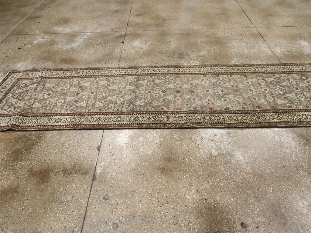 Antique Persian Bidjar Runner, No.23038 - Gsblank