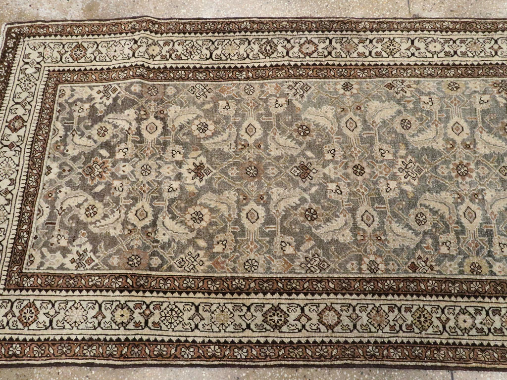 Antique Persian Bidjar Runner, No.23038 - Gsblank