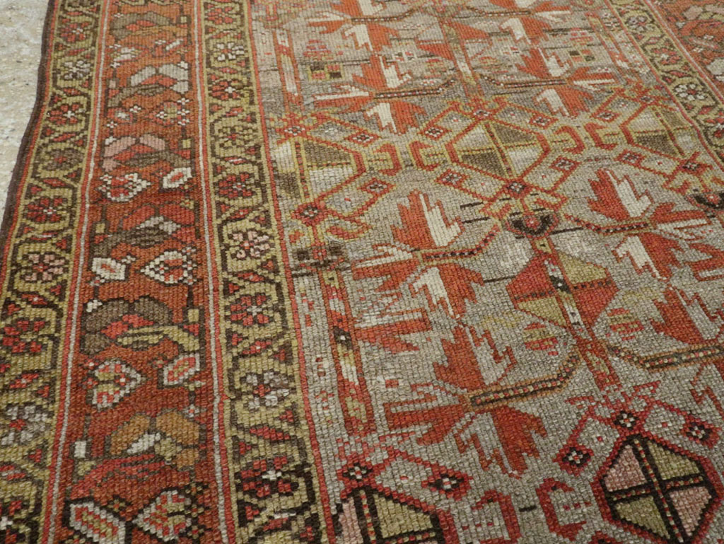 Antique Persian Kurdish Runner, No.23043 - Gsblank