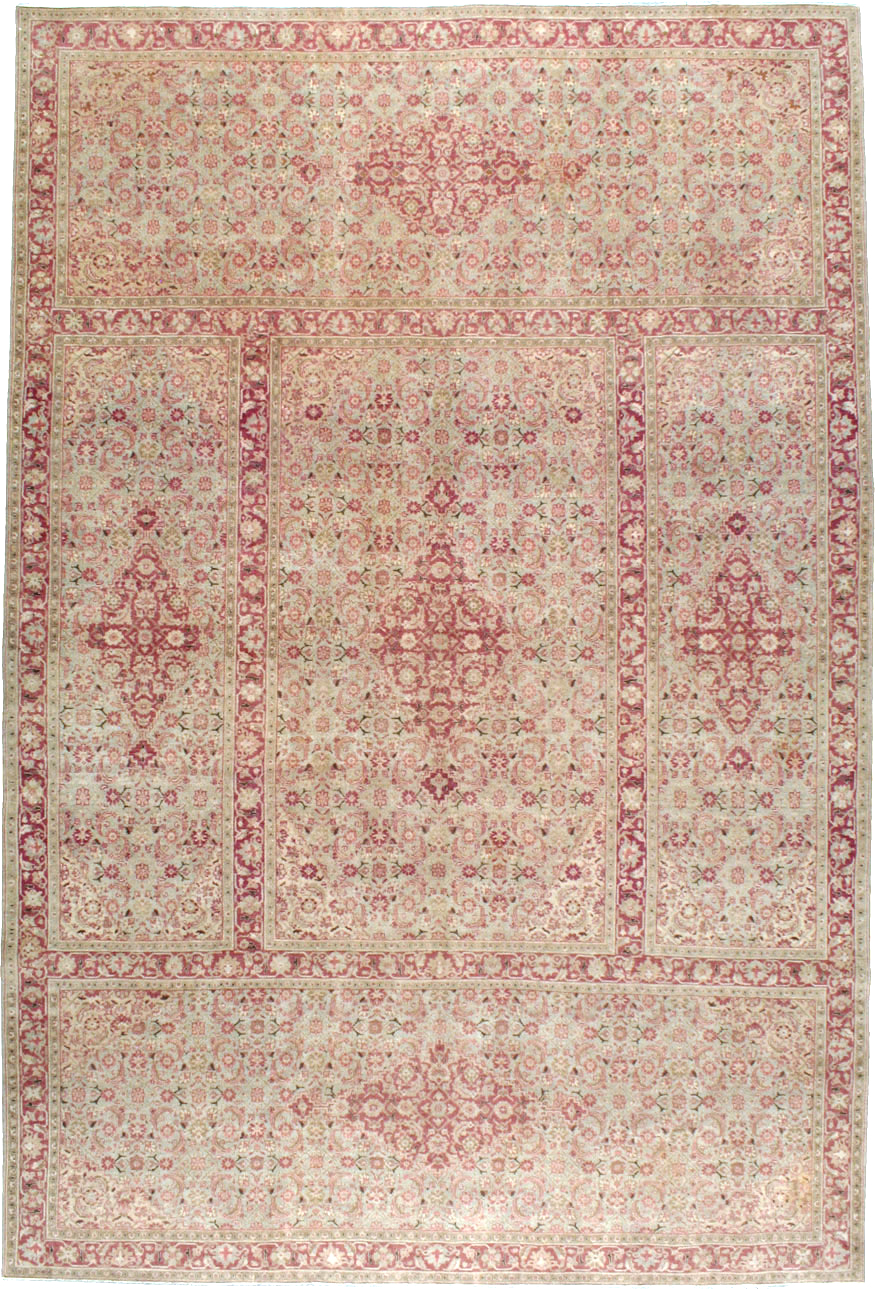 Antique Persian Tabriz Carpet, No.23047 - Gsblank