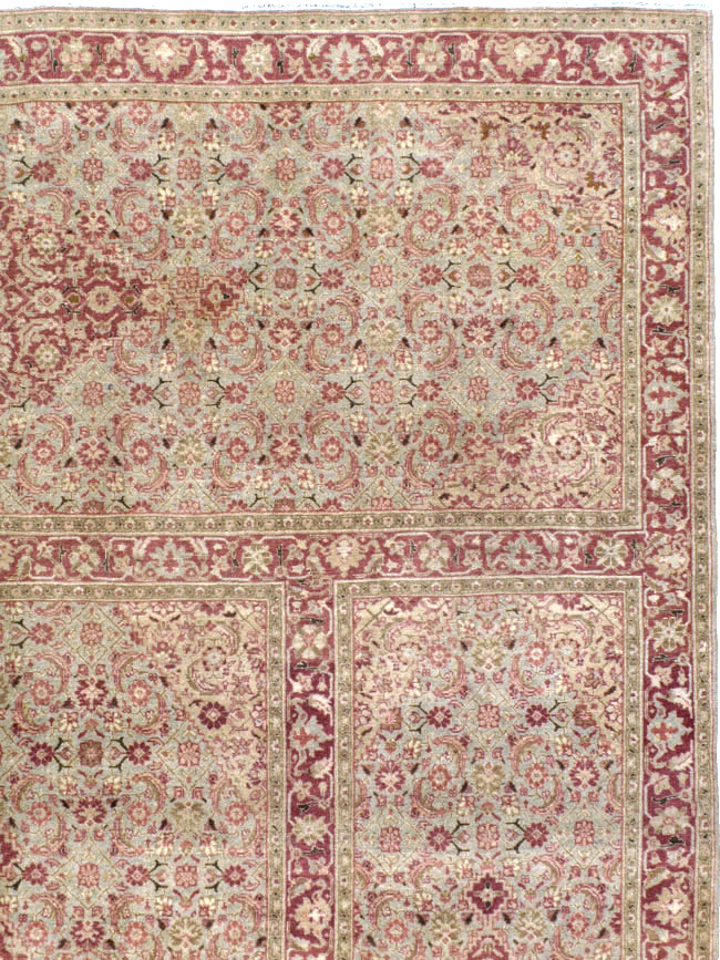 Antique Persian Tabriz Carpet, No.23047 - Gsblank