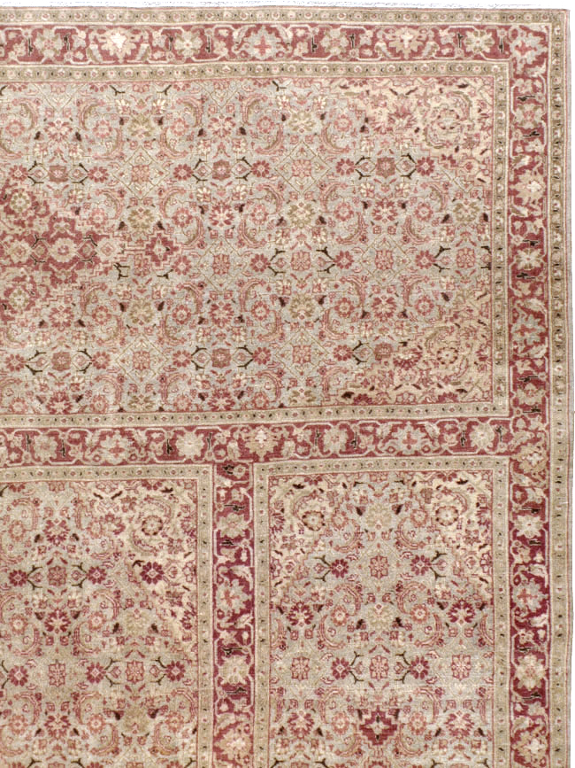Antique Persian Tabriz Carpet, No.23047 - Gsblank