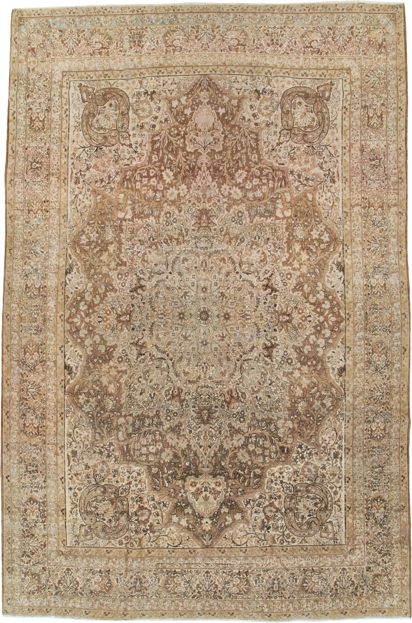 Antique Persian Lavar Kerman Carpet, No.23050 - Gsblank