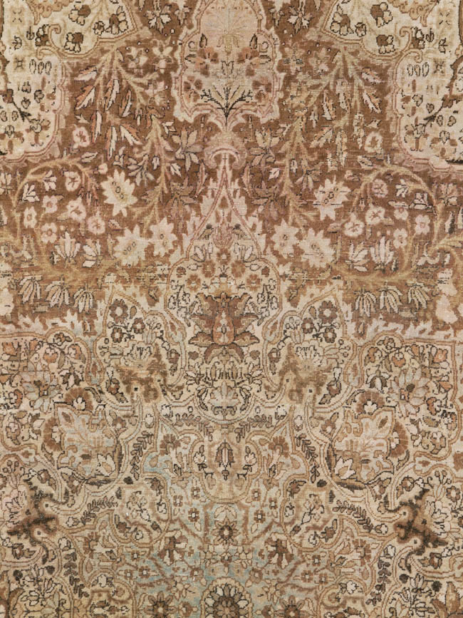 Antique Persian Lavar Kerman Carpet, No.23050 - Gsblank