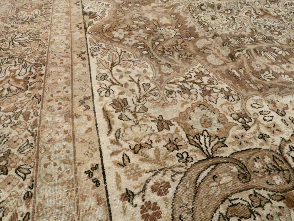 Antique Persian Lavar Kerman Carpet, No.23050 - Gsblank