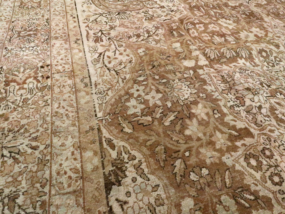 Antique Persian Lavar Kerman Carpet, No.23050 - Gsblank