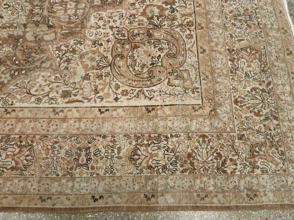 Antique Persian Lavar Kerman Carpet, No.23050 - Gsblank