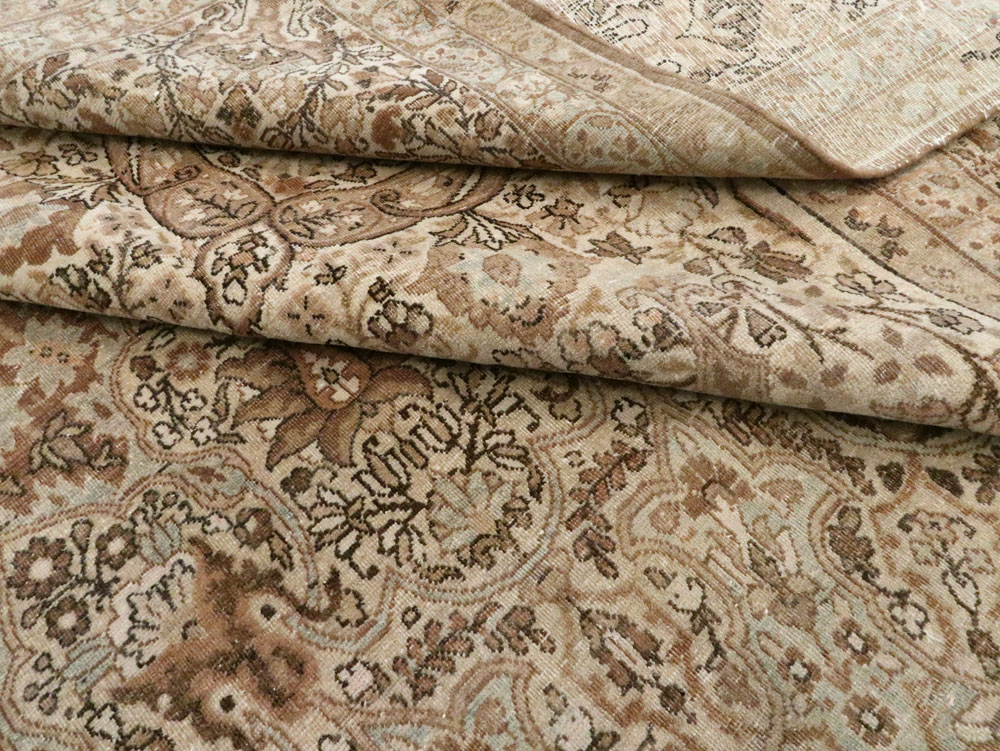 Antique Persian Lavar Kerman Carpet, No.23050 - Gsblank