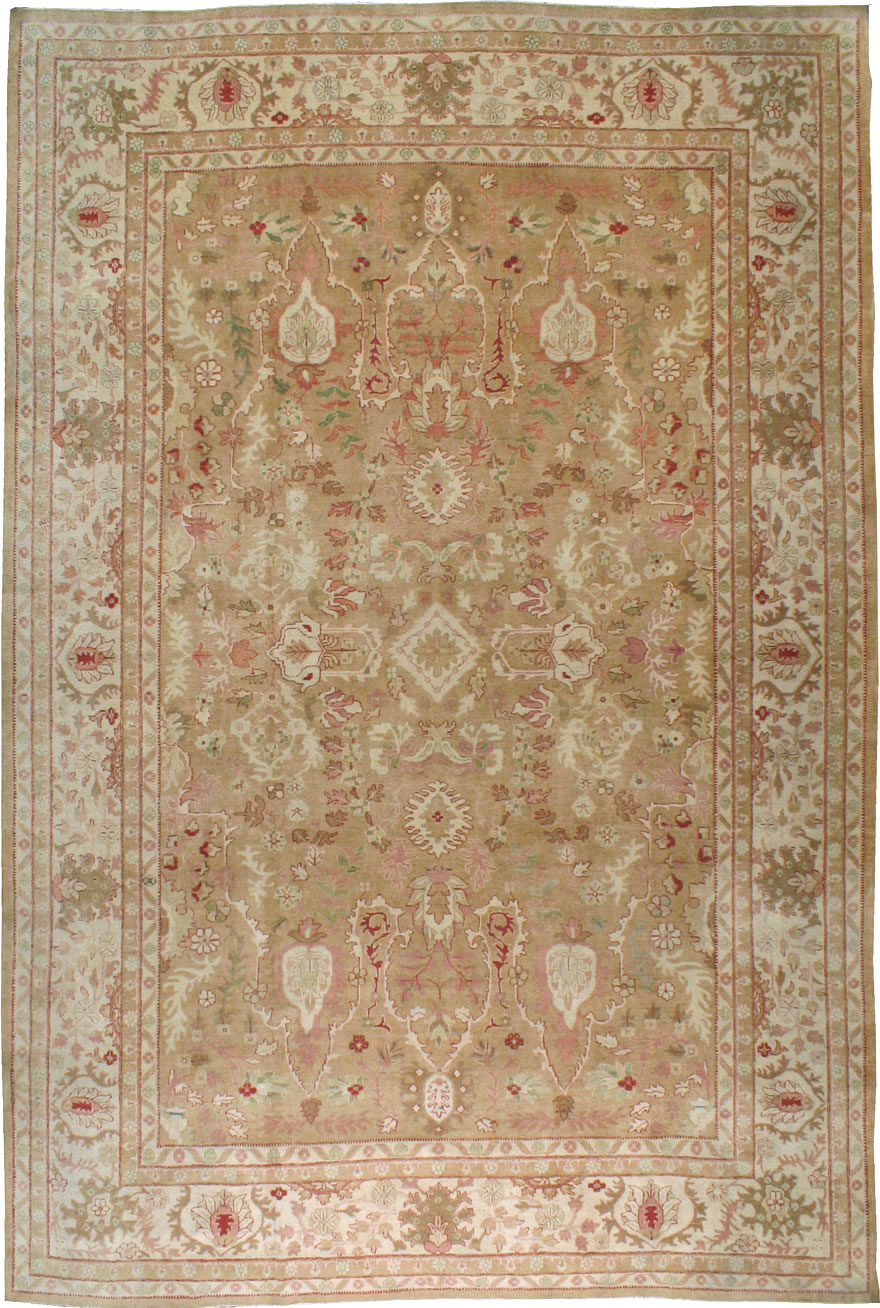 Antique Indian Agra Carpet, No.23054 - Gsblank