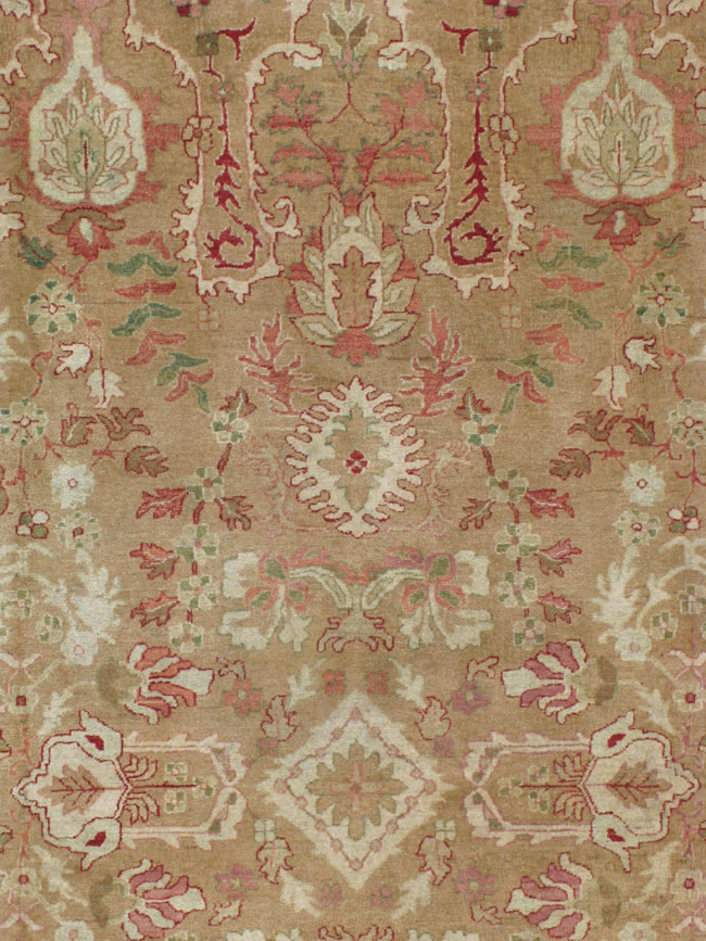 Antique Indian Agra Carpet, No.23054 - Gsblank